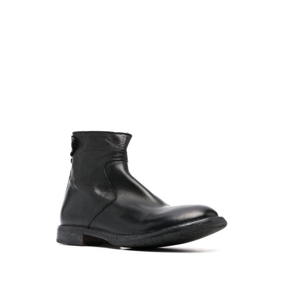 Moma Tronchetto Uomo Vitello Black smooth-grain leather boots Size EU 46 US 13 - Picture 2 of 5